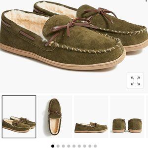 J. Crew Sherpa Slippers